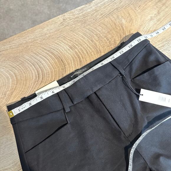 Banana Republic Straight Sloan Pant Black 2 Petite 754557 - Picture 10 of 12
